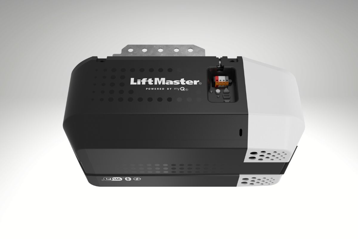 LiftMaster smart garage door opener installed by Ace's in San Francisco
